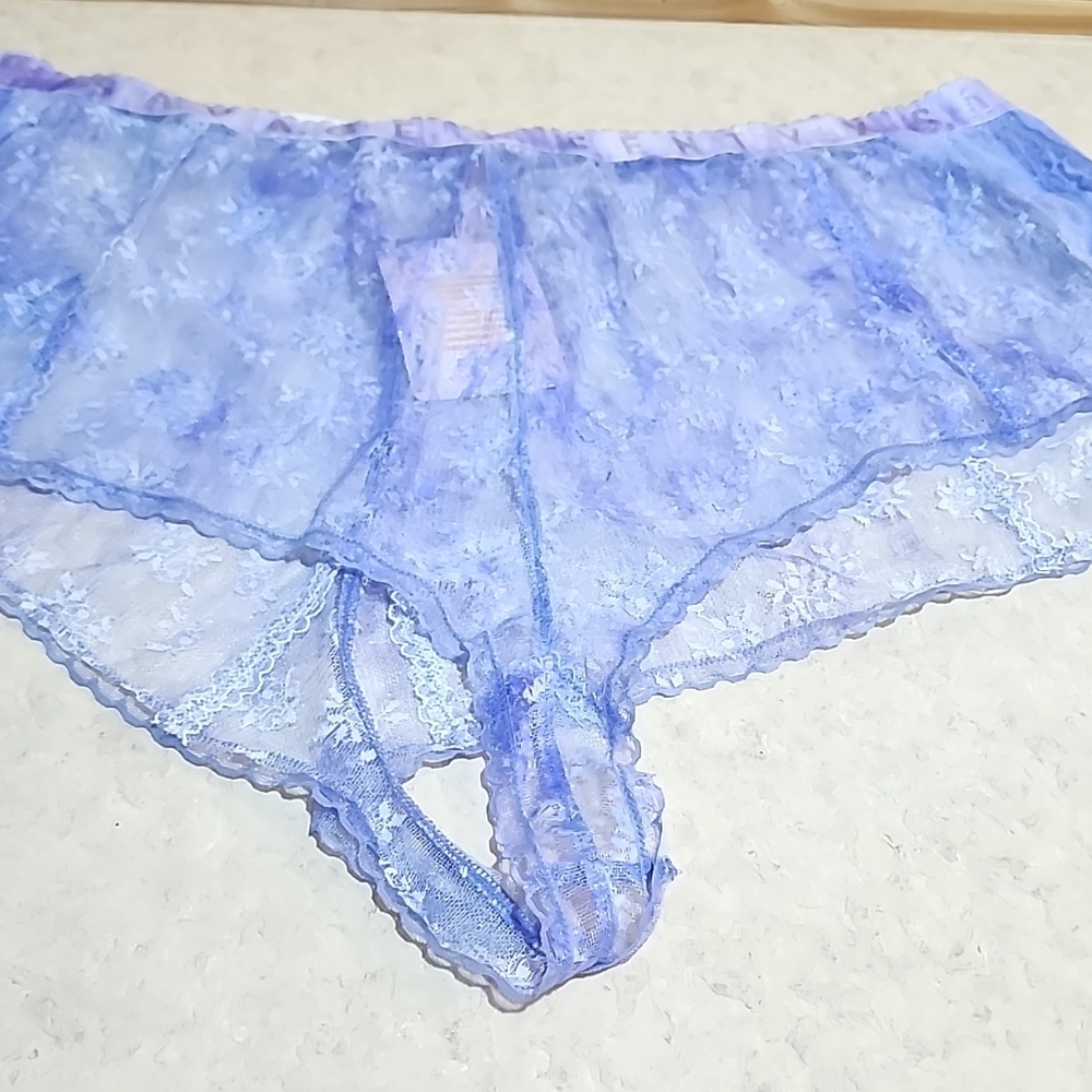 Savage X Fenty short lace underwear with garter New Size 3X Lingerie - Picture 5 of 9
